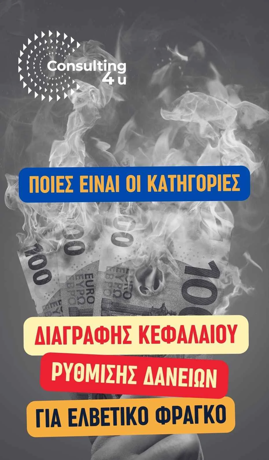 Κατηγορίες Κουρέματος Ρύθμισης Δανείων Ελβετικό Φράγκο 2026 Κατηγορίες ρύθμισης δανείων ελβετικό φράγκο 2026 με κούρεμα κεφαλαίου 15-50% και ειδική ένταξη ΑΜΕΑ